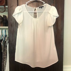 Papermoon babydoll Top Off-white - Sz S
